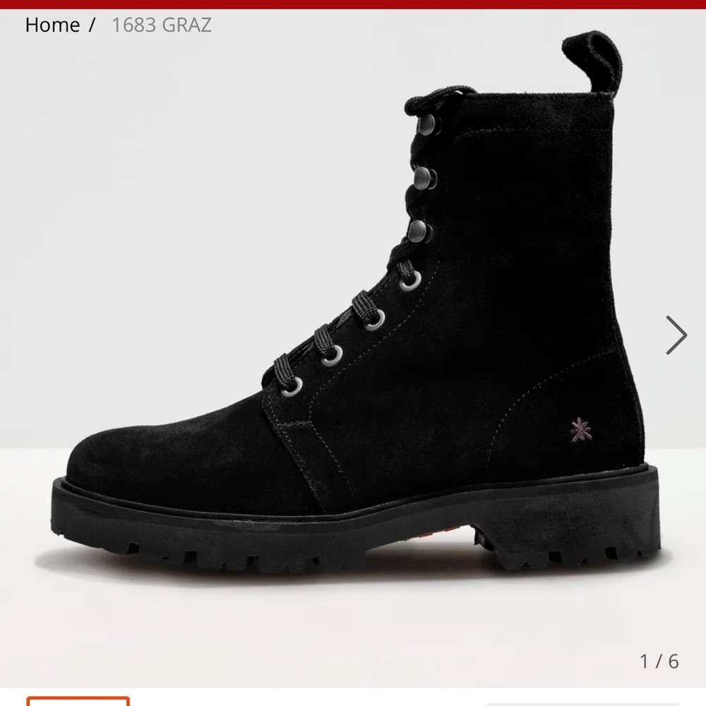 Black Lace Up Boots